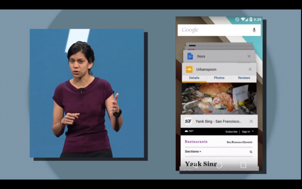 Google stellt Android L Preview vor. (Bild: Andreas Sebayang/Golem.de)